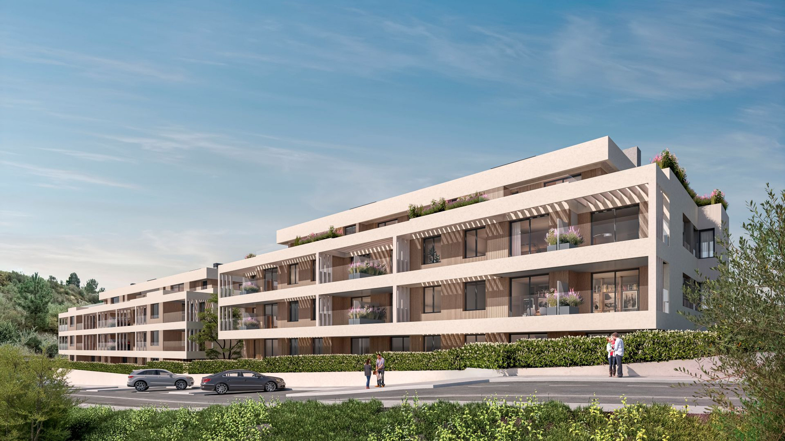 New Seaside Apartment with Terrace and Ocean Views in Galicia — Isla de Onza Residential Complex