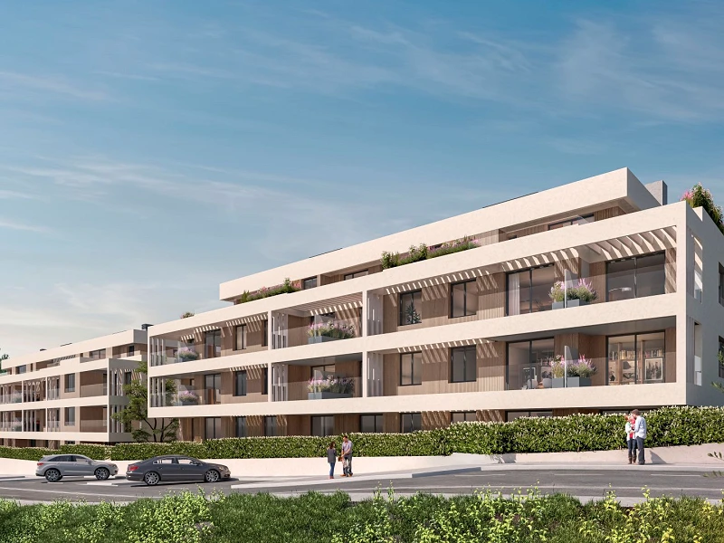 New Seaside Apartment with Terrace and Ocean Views in Galicia — Isla de Onza Residential Complex