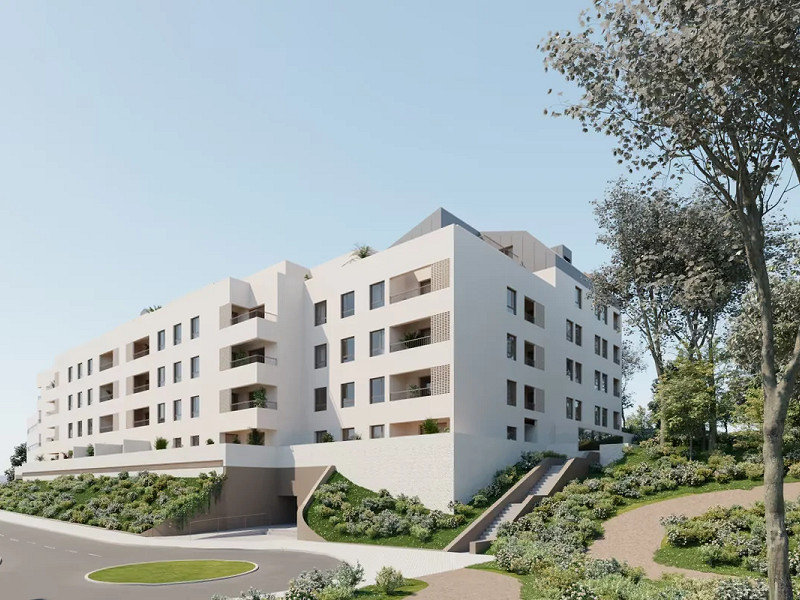 New-Build Apartment with Terrace in the Residencial Nyx Complex, Oviedo. Photo:  1