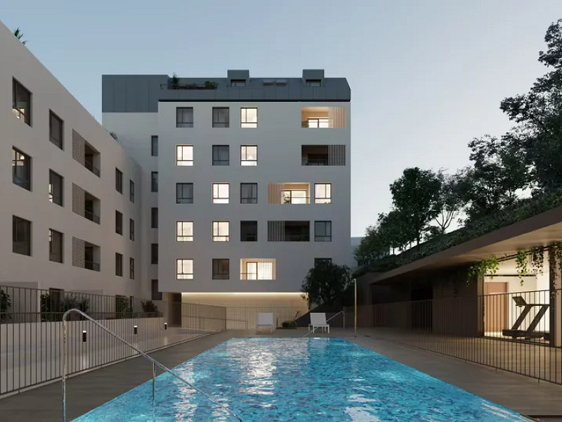 New-Build Apartment with Terrace in the Residencial Nyx Complex, Oviedo. Photo:  3
